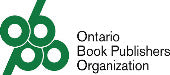 Logo of the Ontario Book Publishers Organization with green text on a white background